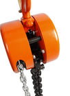 HSZ-E runde Art manueller Kettenzug 2 Tonne Soem-Handkettenhebemaschine, orange